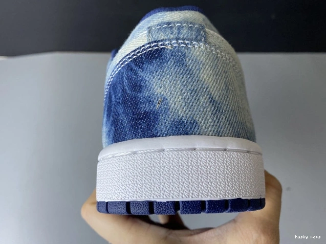 Rep Husky Low Washed 1 Denim Air Jordan CZ8455-100 0630